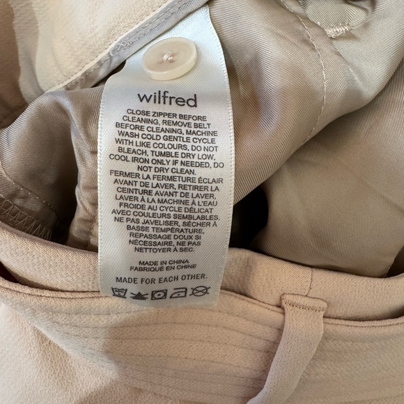 Aritzia Wilfred Tie-Front Pant - Picture 10 of 11